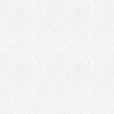 A white background with swirls and flowers.